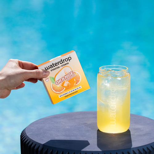 Pastilles d'hydratation Waterdrop Microdrink Orange x12 - Esprit Padel Shop