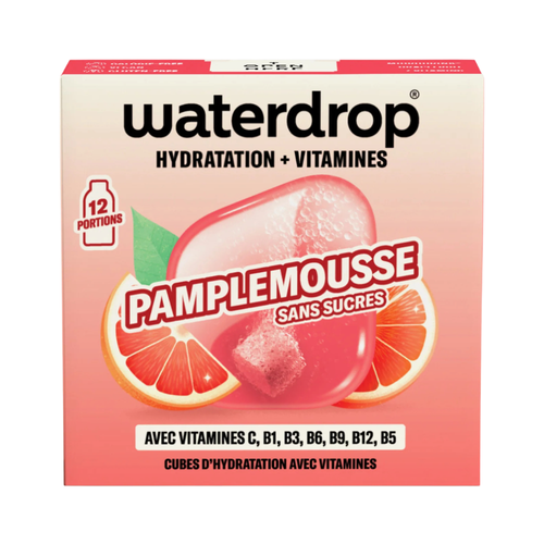 Pastilles d'hydratation Waterdrop Microdrink Pamplemousse x12 - Esprit Padel Shop