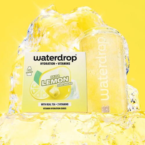 Pastilles d'hydratation Waterdrop Microdrink Thé Glacé Citron x12 - Esprit Padel Shop