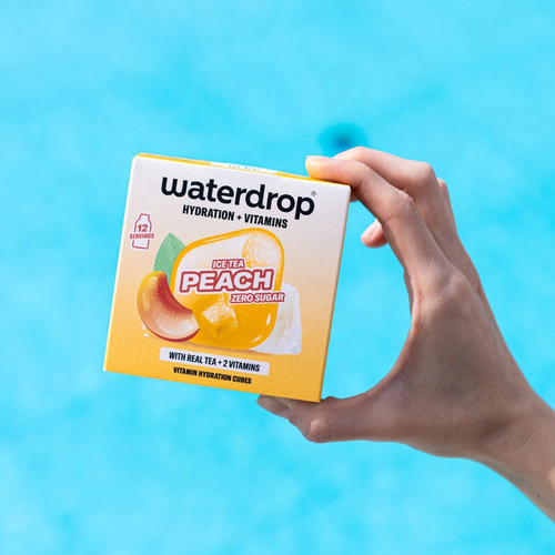Pastilles d'hydratation Waterdrop Microdrink Thé Glacé Pêche x12 - Esprit Padel Shop