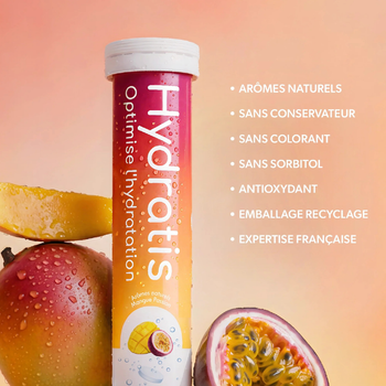 Pastilles d'hydratation Hydratis Mangue Passion - Esprit Padel Shop
