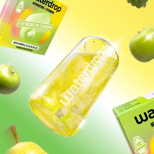 Pastilles d'hydratation Waterdrop Microdrink Fusion Verte x12 - Esprit Padel Shop