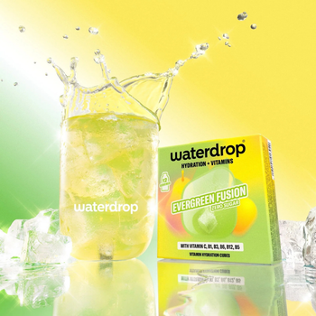 Pastilles d'hydratation Waterdrop Microdrink Fusion Verte x12 - Esprit Padel Shop
