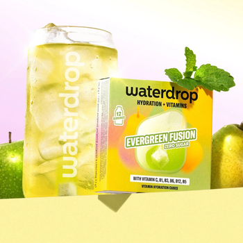 Pastilles d'hydratation Waterdrop Microdrink Fusion Verte x12 - Esprit Padel Shop