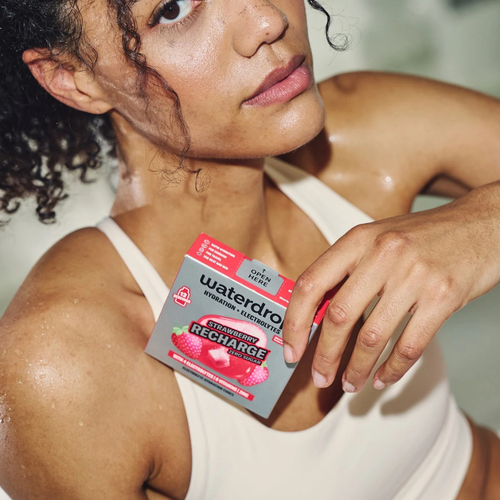 Pastilles d'hydratation Waterdrop Microlyte Fraise x12 - Esprit Padel Shop