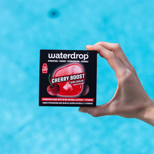 Pastilles d'hydratation Waterdrop Microrenergy Cherry Boost x12 - Esprit Padel Shop