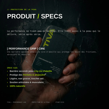 Cire Protectrice Tiva Performance Grip - Esprit Padel Shop