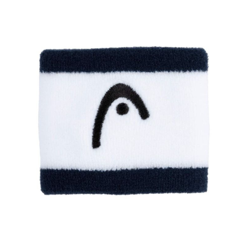 Poignets Éponge Head 2.5" Striped Blanc/Bleu - Esprit Padel Shop