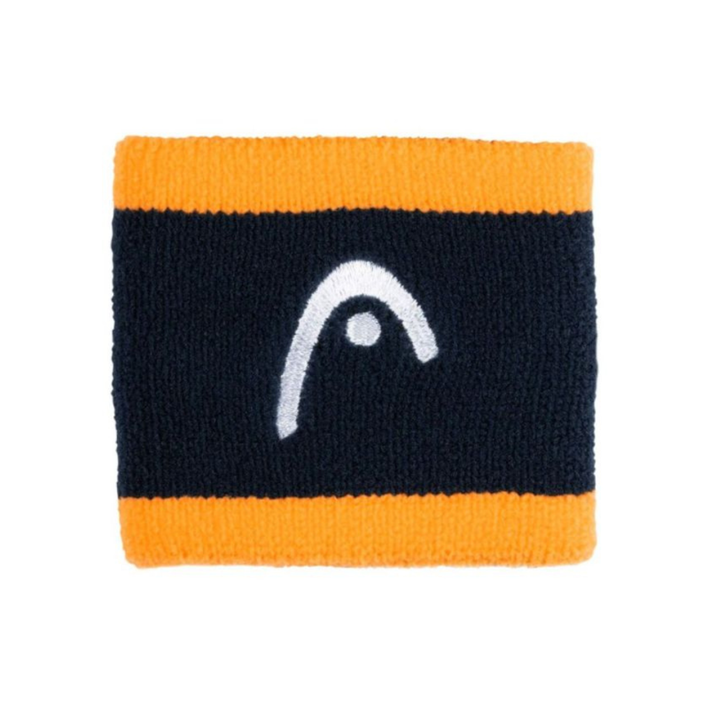 Poignets éponge Head 2.5 Court noir/ jaune - Esprit Padel Shop