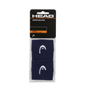 Head 2.5" Navy Blue Terry Wristbands x2