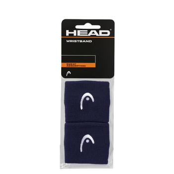 Poignets Éponge Head 2.5" Bleu Marine - Esprit Padel Shop