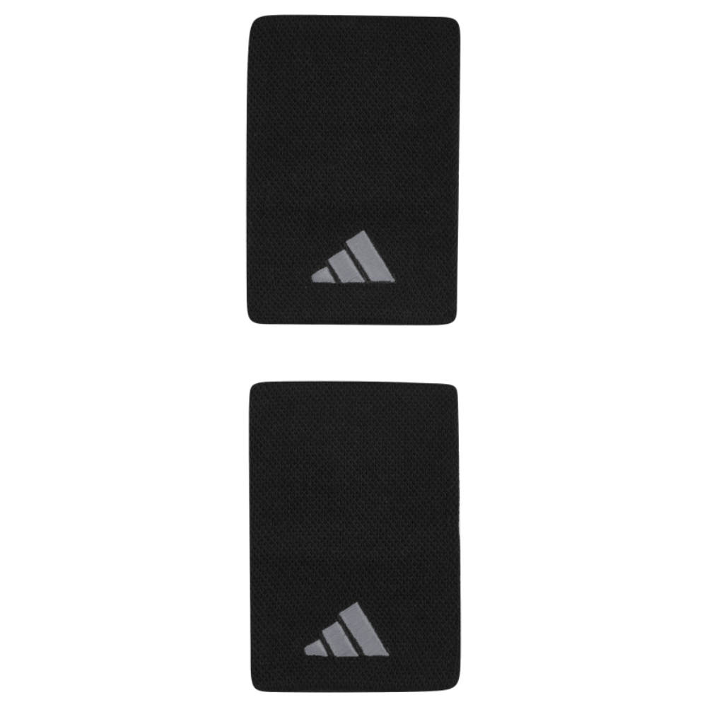 Adidas terry wristbands L black/grey x2 - Esprit Padel Shop