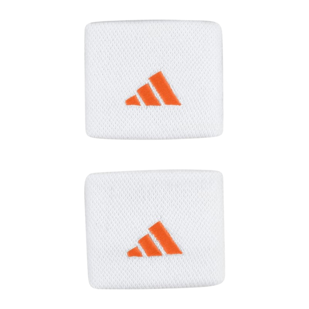 Poignets Éponge Adidas S Blanc/Orange x2 - Esprit Padel Shop