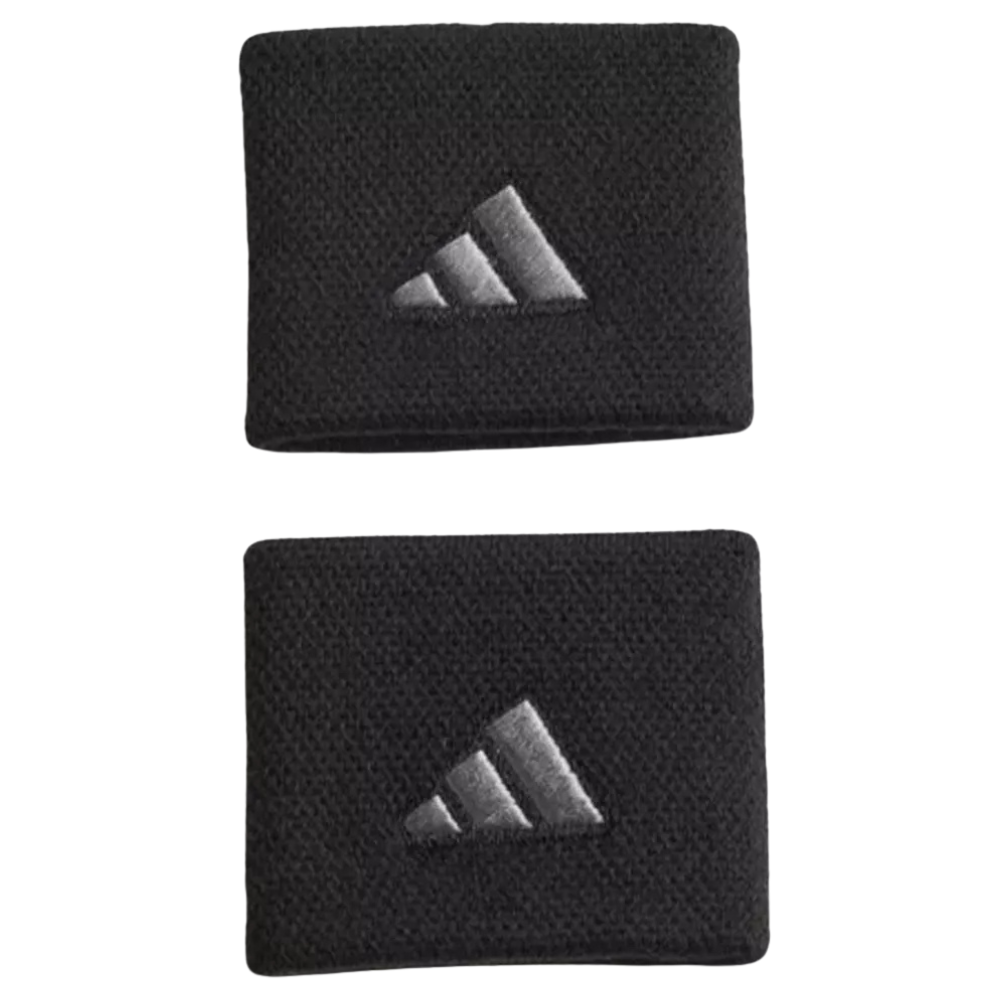 Adidas S terry wristbands Black/Grey x2 - Esprit Padel Shop