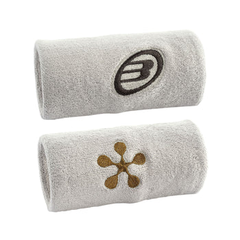 Poignets Éponge Bullpadel Premier Padel Noir/Blanc - Esprit Padel Shop