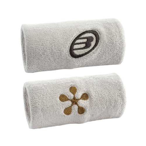 Poignets Éponge Bullpadel Premier Padel Noir/Blanc - Esprit Padel Shop