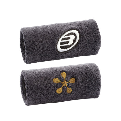 Poignets Éponge Bullpadel Premier Padel Noir/Blanc - Esprit Padel Shop