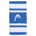 Pulseiras de Esponja Head 5" Striped Azul/Branco x2
