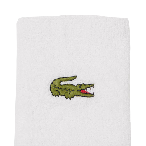 Poignets Éponge Lacoste Sport Jersey Stretch Blanc - Esprit Padel Shop