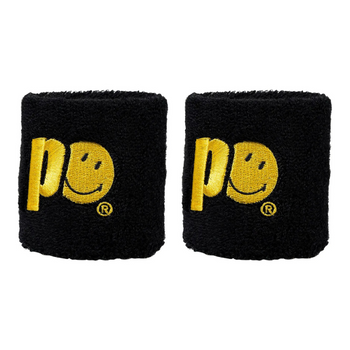 Poignets éponge Prince X Smiley Court Noir x2 - Esprit Padel Shop