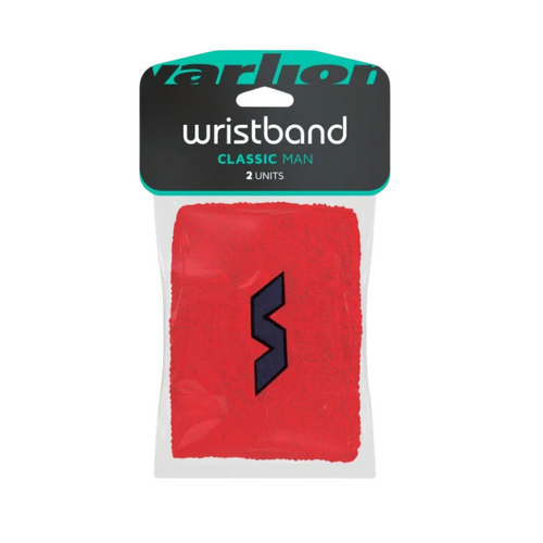 Poignets Éponge Varlion Classic Rouge/Noir- Esprit Padel Shop
