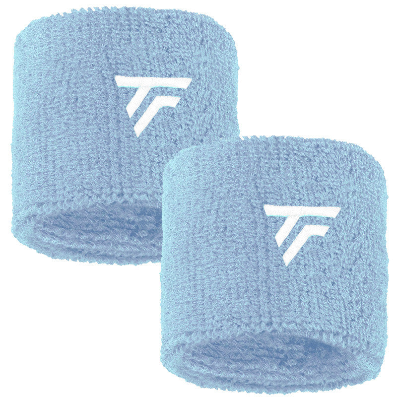 Poignets Éponge Tecnifibre Bleu Clair x2 - Esprit Padel Shop