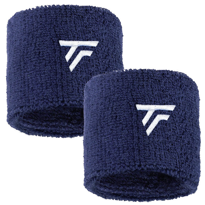 Poignets Éponge Tecnifibre Bleu Marine x2 - Esprit Padel Shop