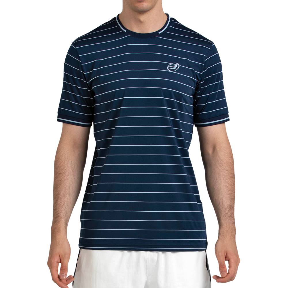 Bullpadel Taroner navy blue T-shirt - Esprit Padel Shop