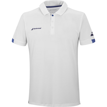 Polo Babolat Play Blanc Junior Boy - Esprit Padel Shop