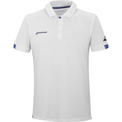 Polo Babolat Play Blanc Junior Boy - Esprit Padel Shop
