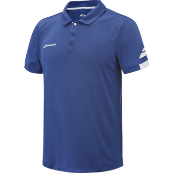 Polo Babolat Play Junior Boy Bleu - Esprit Padel Shop