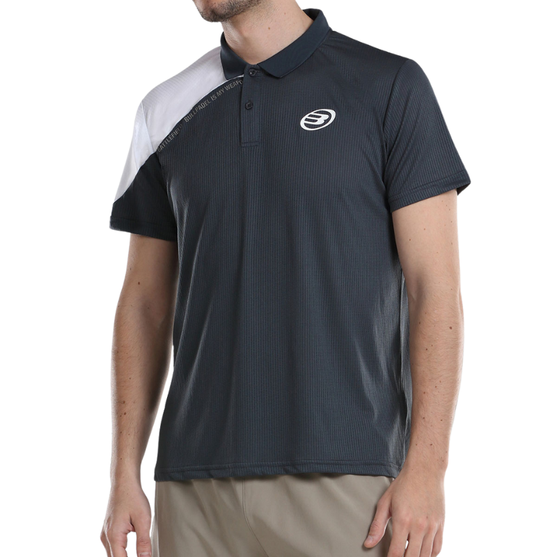 Polo Bullpadel Adral Noir - Esprit Padel Shop