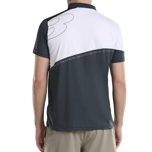 Polo Bullpadel Adral Noir - Esprit Padel Shop