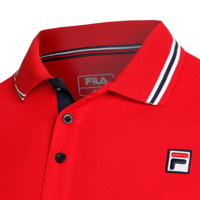 Polo Fila Piro Rouge - Esprit Padel Shop