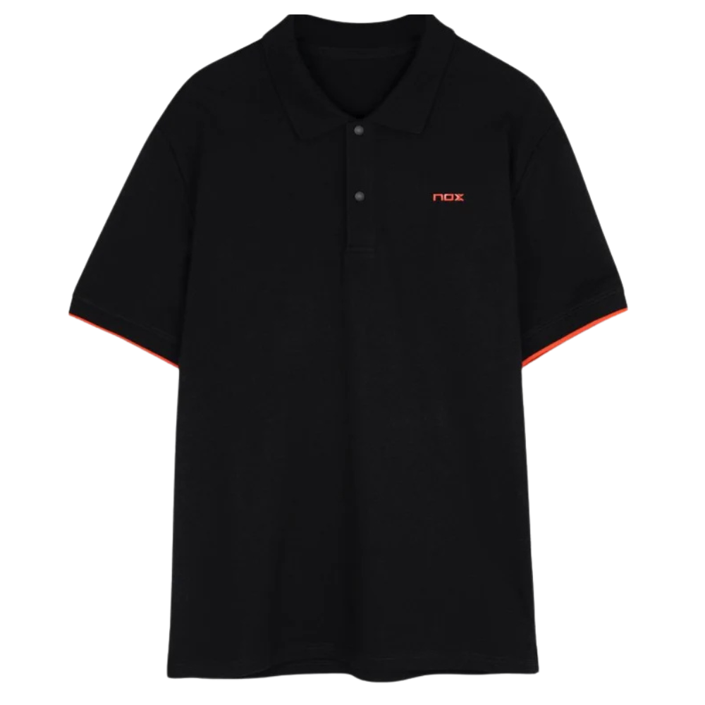 Polo Nox Corp Preto - Esprit Padel Shop
