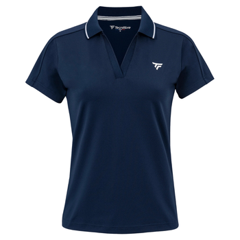 Polo Tecnifibre Team Tech Bleu Marine Femme - Esprit Padel Shop