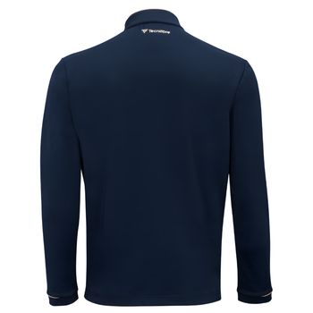Pull Tecnifibre Thermo Zip Bleu Marine - Esprit Padel Shop
