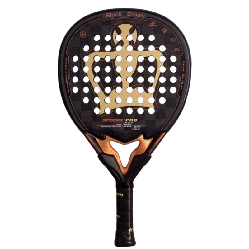 Raquette de padel Black Crown Special Pro face - Esprit Padel Shop