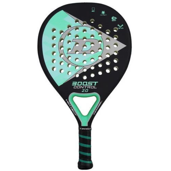 Dunlop Rapid Power Raquette de padel avec housse de protection et 3 balles  de padel Pro