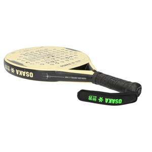 Raquette de padel Osaka Vision Aero Control Jaune/Noir couché - Esprit Padel Shop