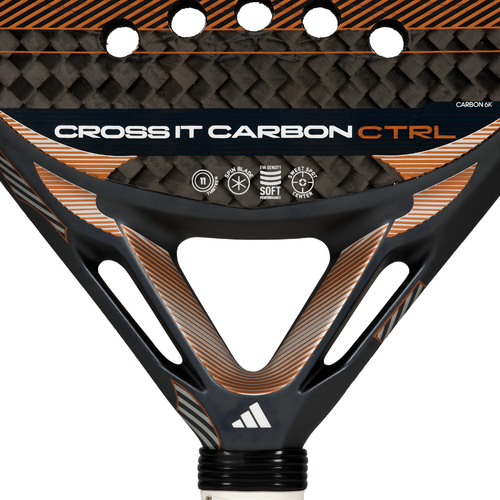 Raquette de padel Adidas Cross It Carbon Control 2026 - Esprit Padel Shop