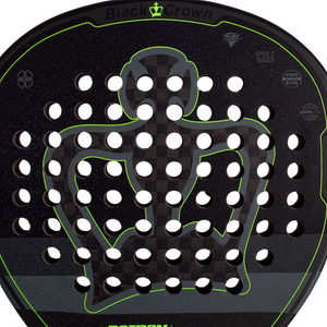 Raquette de padel black Crown Patron cadre - Esprit Padel Shop