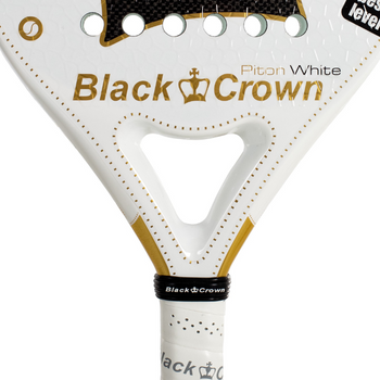 Raquette de padel Black Crown Piton White 2025 - Esprit Padel Shop