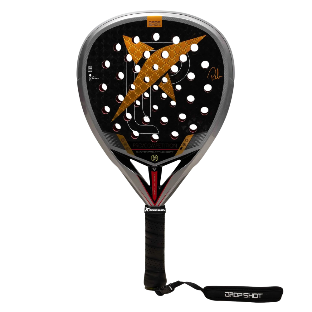 Drop Shot Canyon Pro Attack Soft Padel Racket - Esprit Padel Shop