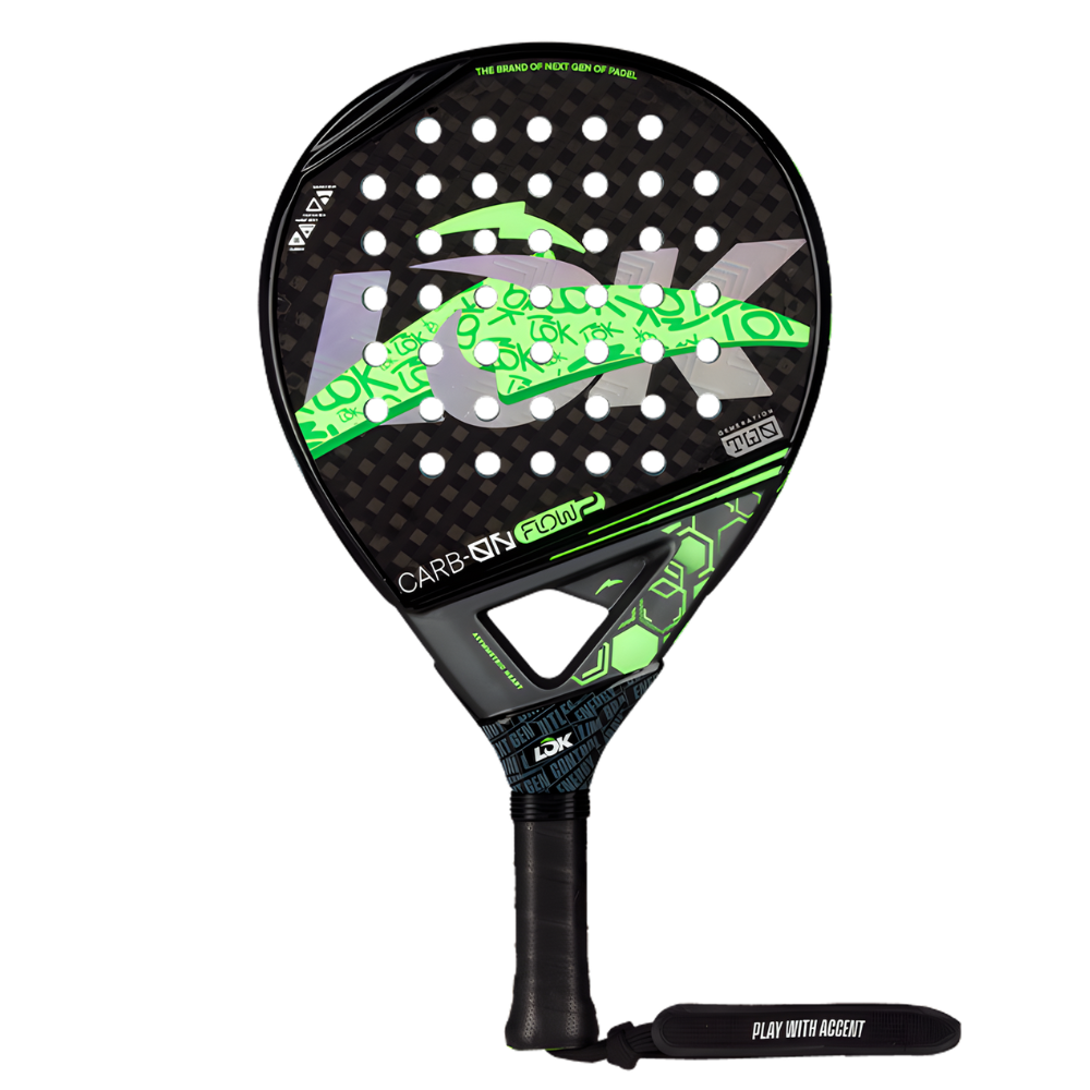 Padelracket Lok Carbon Flow Gen 2 2026 - Esprit Padel Shop