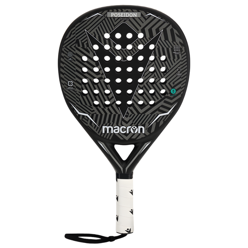 Raquette de padel Macron Poseidon Shadow II - Esprit Padel Shop