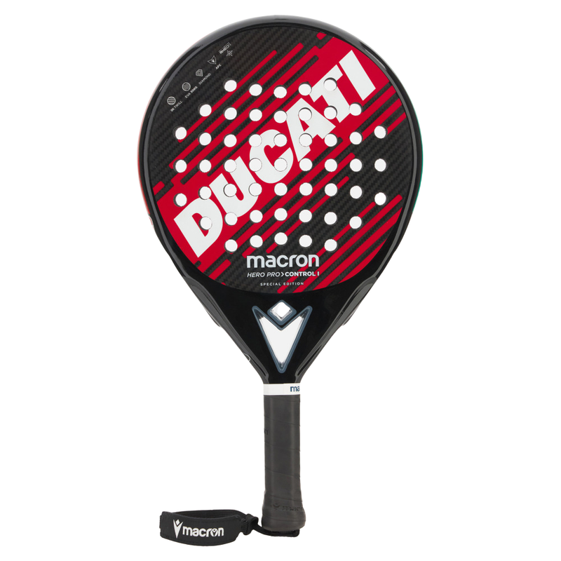 Raquette de padel Macron x Ducati Hero Pro Control - Esprit Padel Shop