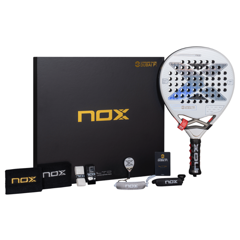 Nox Pala de pádel Pack AT Genius Limited Edition 23 Plateado| Smashinn Nox Pala de pádel Pack AT Genius Limited Edition 23 Plateado| Smashinn
