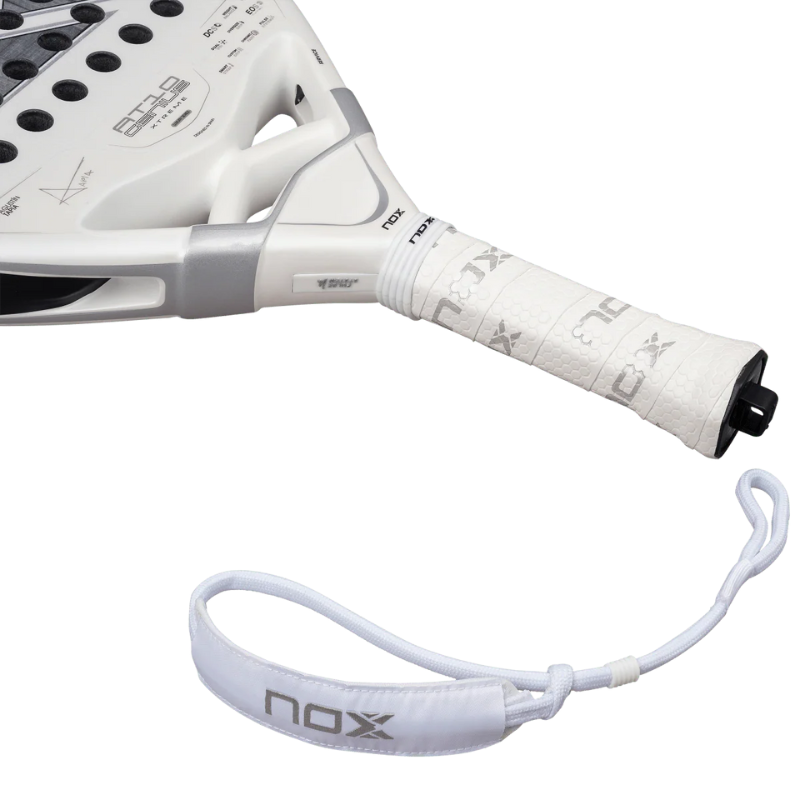 NOX AT Genius Attack 18K 2022 - Raquette Padel Diamant Carbone 18K - Puissance & Effets Pour Joueurs Offensifs