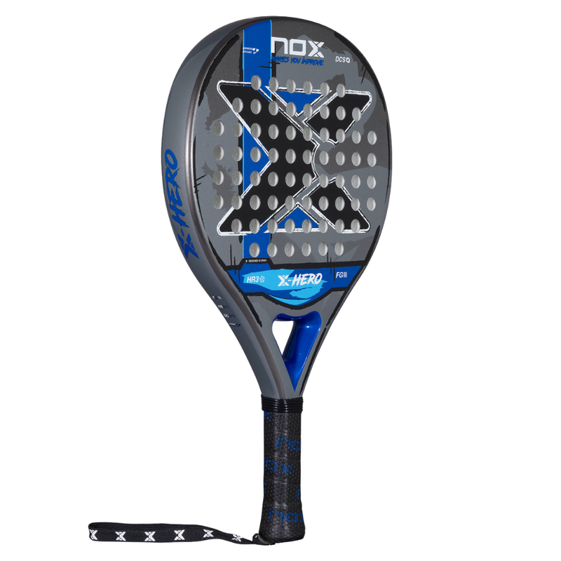 Raquette de padel Nox X-Hero Bleu 2026 - Esprit Padel Shop